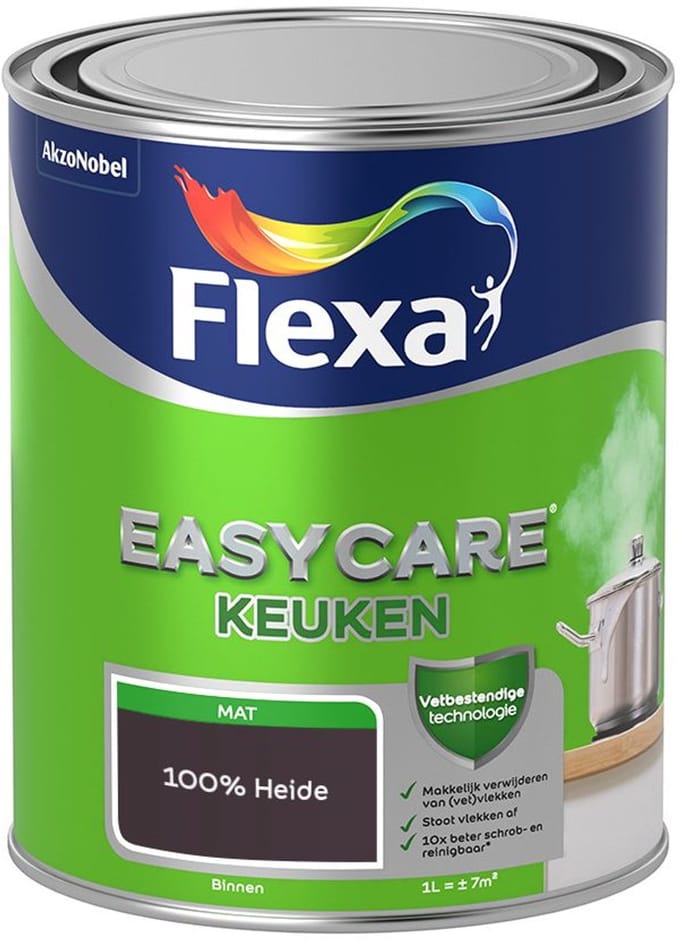 Flexa - Easycare Keuken - 100% Heide - Mengverf - 1 L