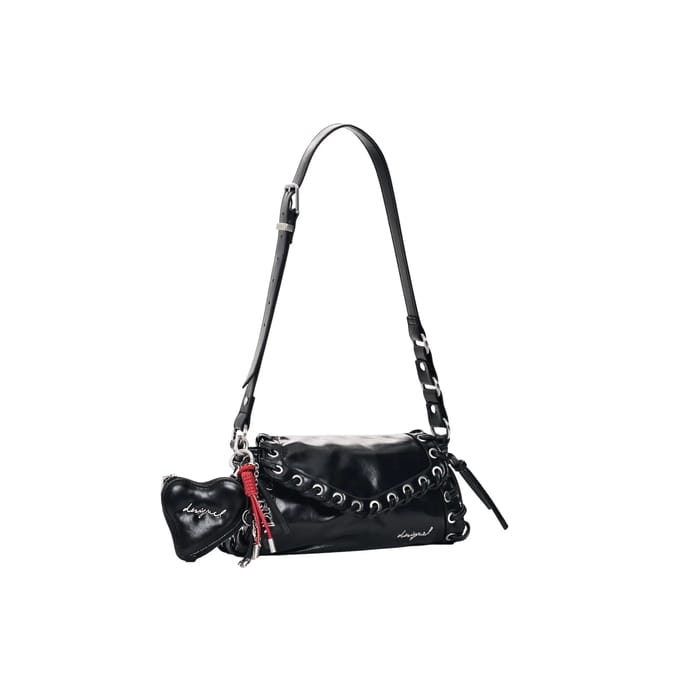 Desigual schoudertas Galaxy Zarauz Crossbody Bag Black zwart