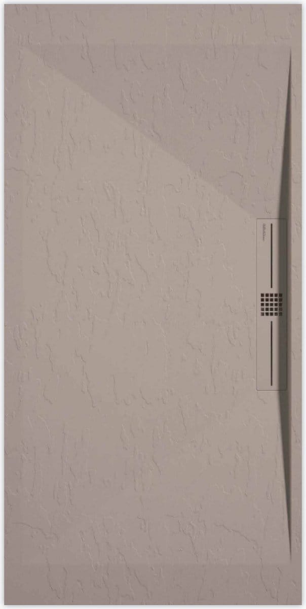 Sanifun douchebak Stone Side Sand Slate 1000 x 800 P