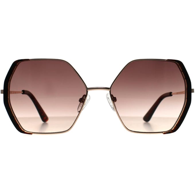 Guess Vierkant Vrouwen Goud Bruin Gradiënt GF0387