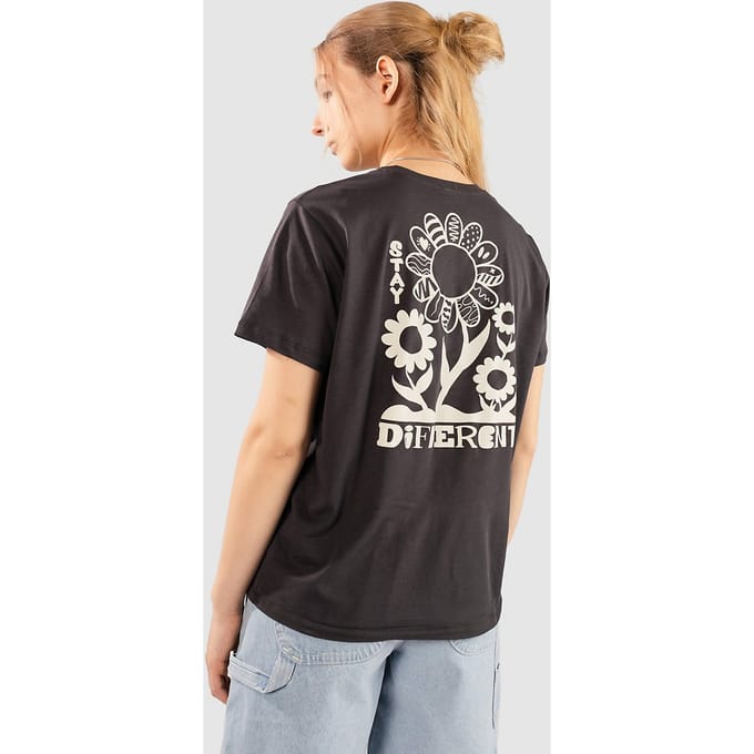 Iriedaily Stay Daisy T-Shirt zwart