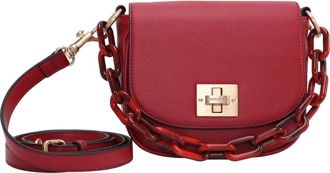 JOOP! Schoudertas Avondtas Tesoro Sia Shoulderbag Fuchsia Wijnrood