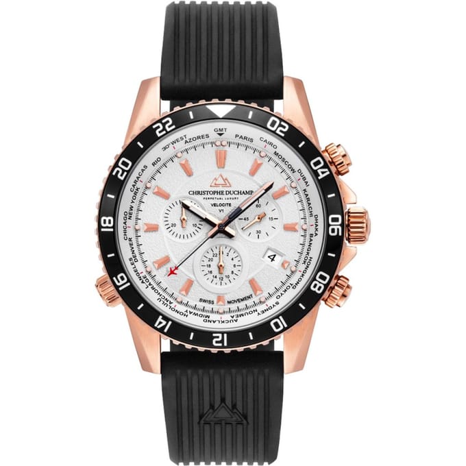 Christophe Duchamp Velocite Heren Horloge 48mm CD7301-04
