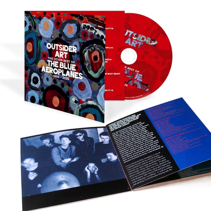 Outsider Art - Blue Aeroplanes