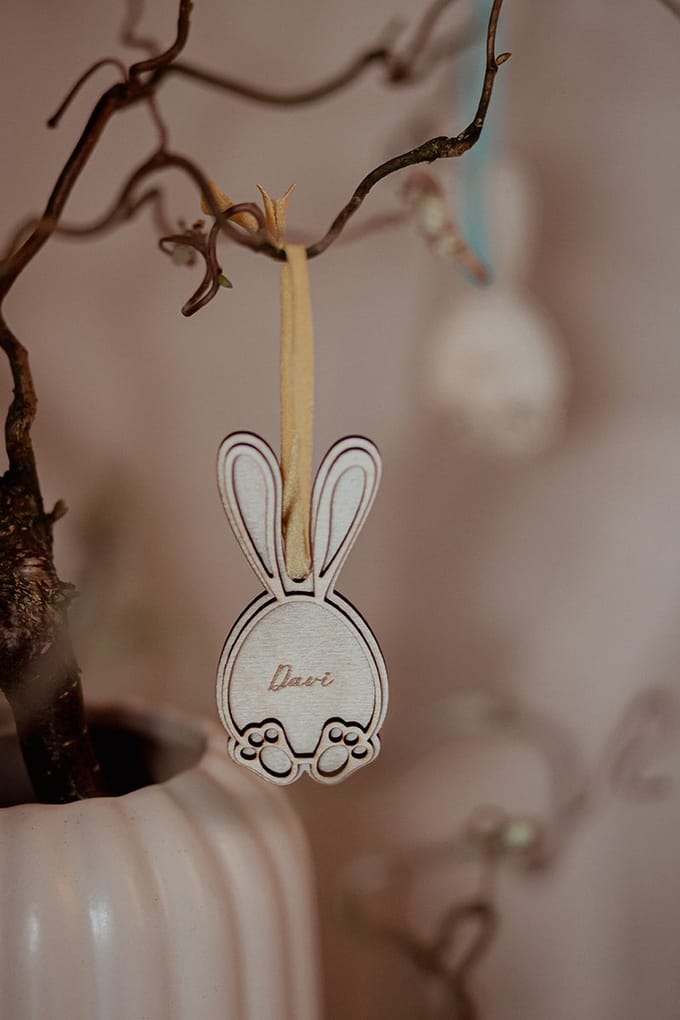 BolleToet - Paashanger met naam - Pasen - Easter - personaliseren - decoratie