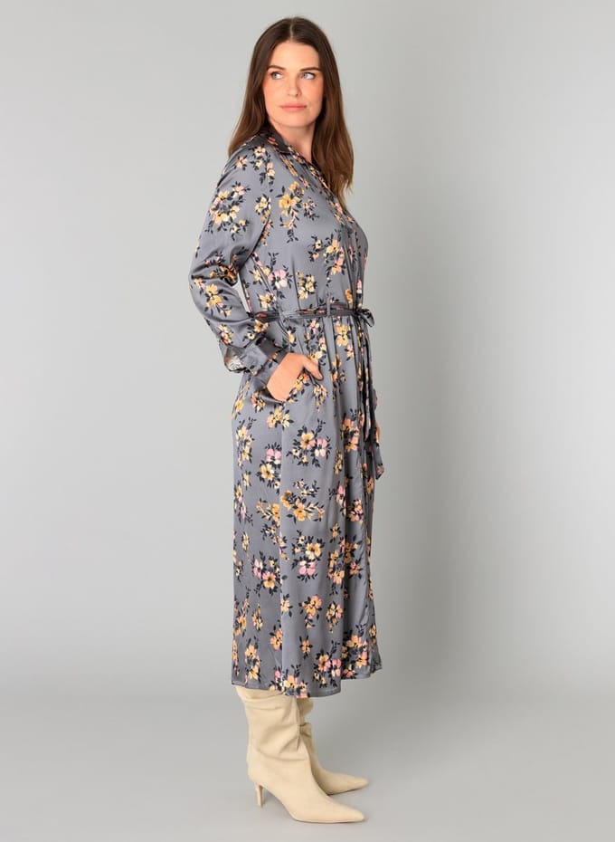 YEST Bettina One pieces - Steel Grey/Multi Col - maat 38