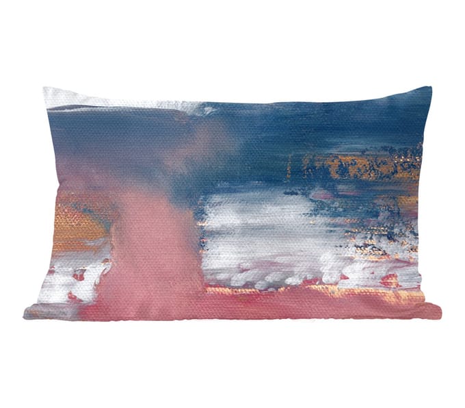 Sierkussens - Kussentjes Woonkamer - 60x40 cm - Abstract - Verf - Design