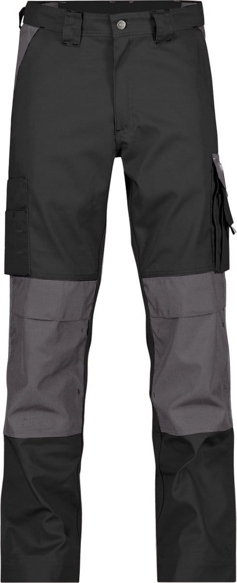 Tweekleurige werkbroek met kniezakken