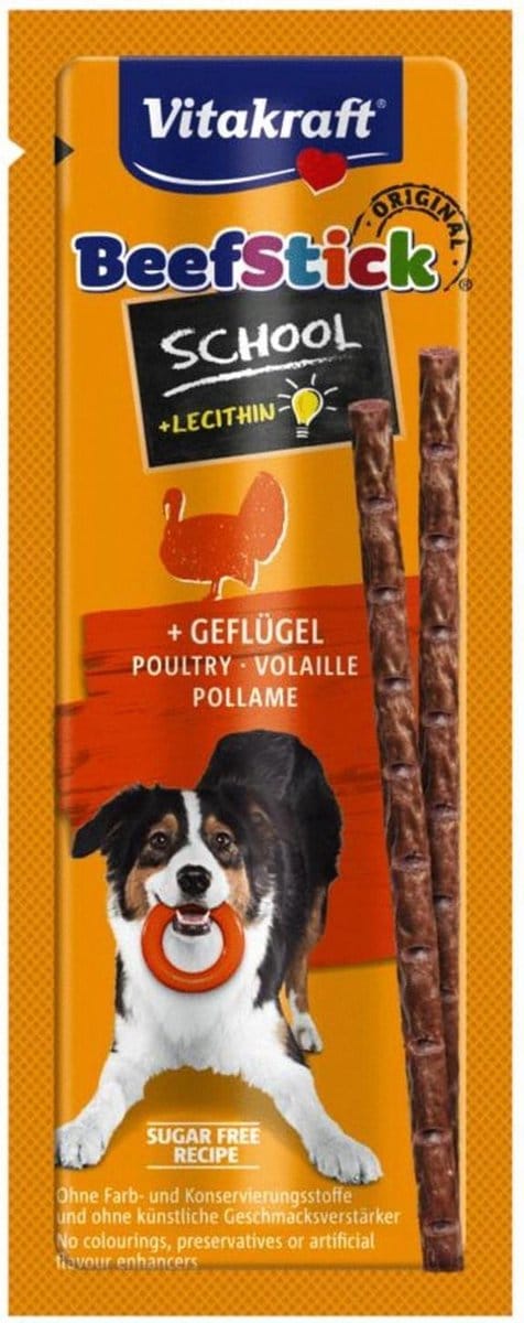 Vitakraft Beefstick school gevogelte | 20 g 20 stuks