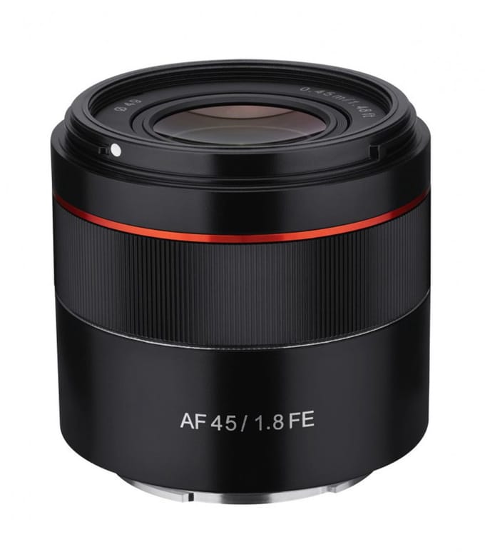 Samyang - AF 45mm F1.8 Sony E - Opzetlens - Objectief - Cameralens