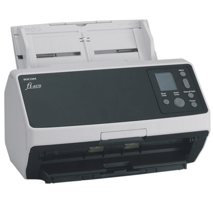 Ricoh fi-8170 Documentscanner A4 600 x 600 dpi 70 pag./min. USB-A 3.2 Gen 1, Gigabit-LAN (1 Gbit/s)