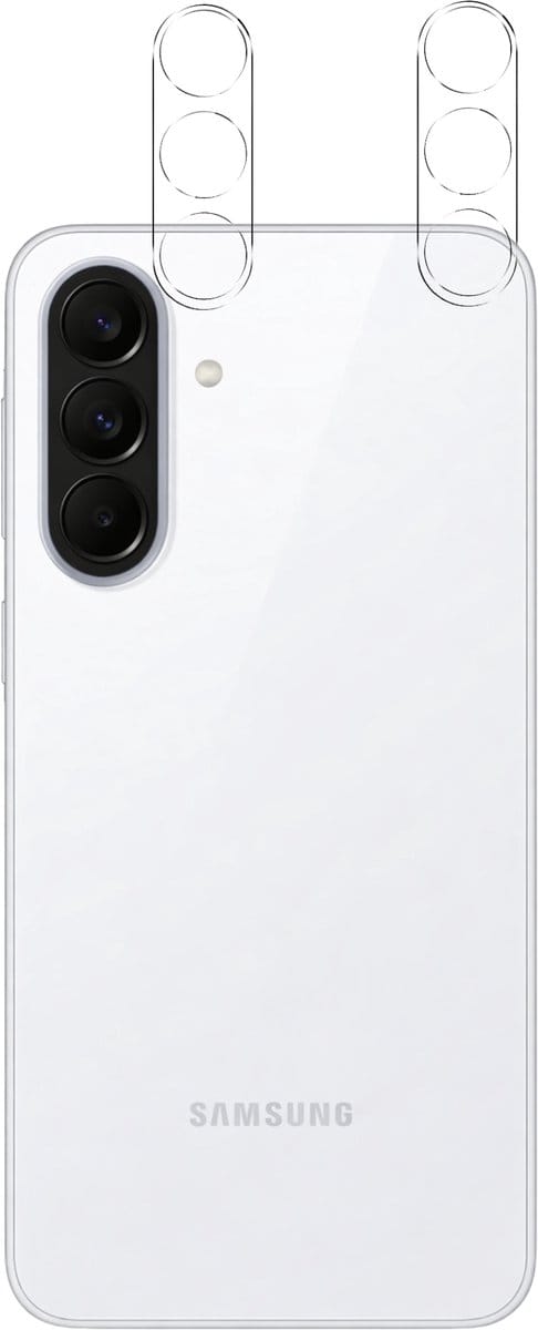 Camera Protector geschikt voor Samsung Galaxy A37 / A57 - 2 stuks van glas Transparante glazen