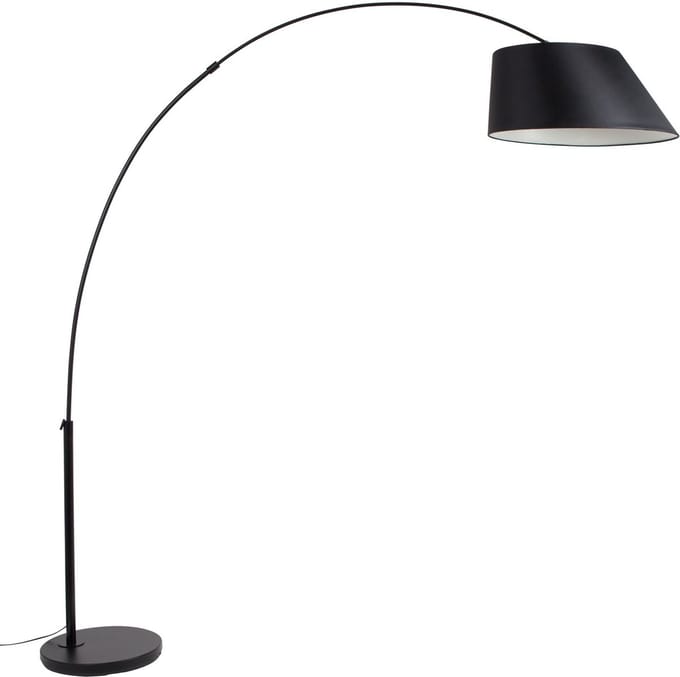Zuiver Arc Vloerlamp/ Booglamp Zwart