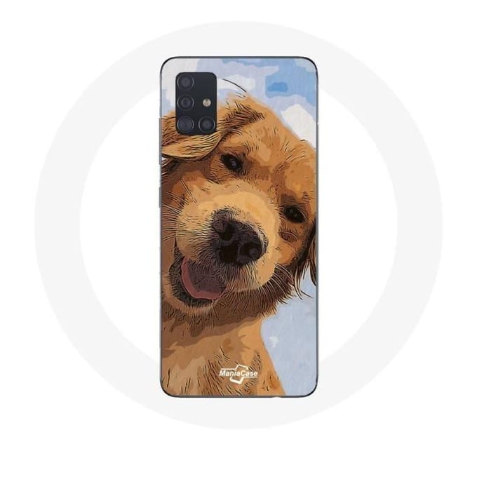 Coque pour Samsung Galaxy A71 Golden retriever Race de chiens