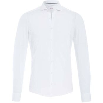Pure H.Tico The Functional Wit Shirt - Maat 40 - Heren - Overhemden Formeel