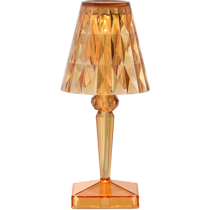 Kartell BATTERY Draagbare Lamp Pastel Oranje