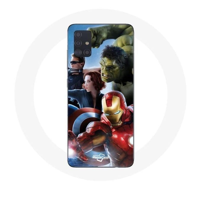 Coque Samsung Galaxy A51 Avengers l'ère d'ultron zwart