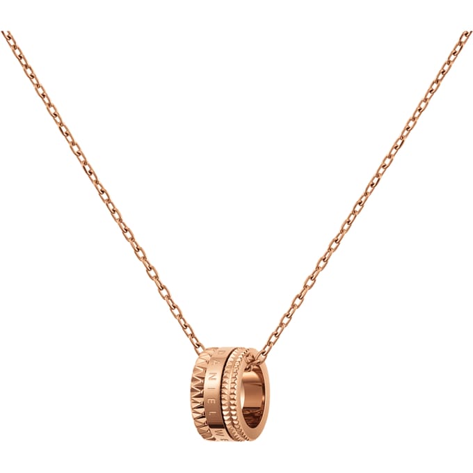 Daniel Wellington DW Elevation Necklace 45-49cm Rose Gold