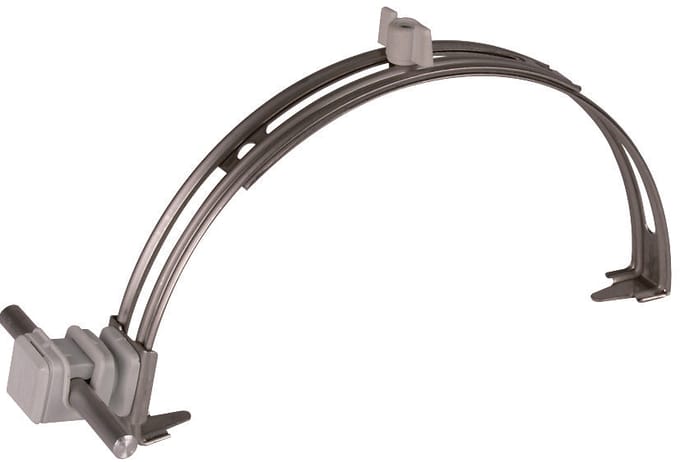 Dehn Verstelbare Dak Cond Houder Met 16mm Plastic Grijs - 204109