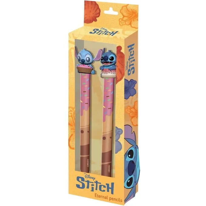 Karactermania - Disney - Lilo en Stitch - van 2 Uitwisbare Gelpennen