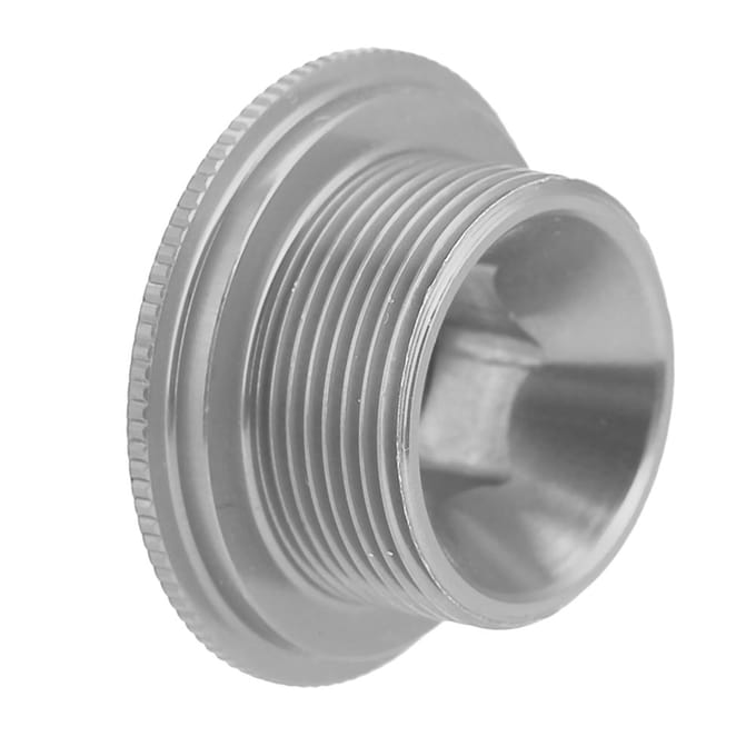 Krukasbout voor Mountain Racefiets Bracket Dop M20*10 Crankstel Schroef BB As Schroeven Titanium zilver