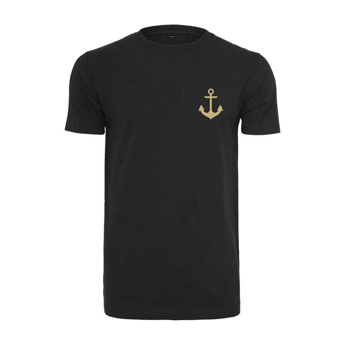 Mister Tee - Captain Heren T-shirt - 2XL - Zwart