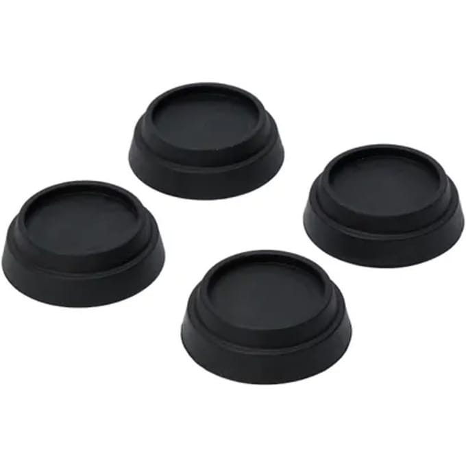 Sanivesk Trillingsdemper Set 4st Zwart