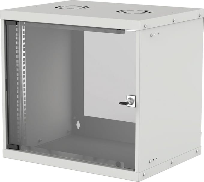 Intellinet Basic Line 9HE 19inch-wandkast (b x h x d) 540 x 487 x 400 mm 9 HE Grijs-wit (RAL 7035)