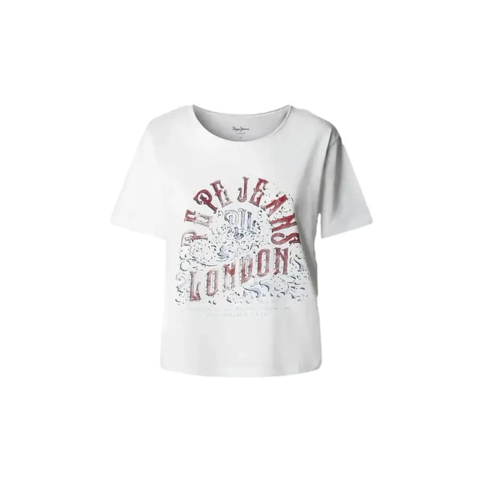 Pepe Jeans Maral T-shirt Met Korte Mouwen Wit S Vrouw