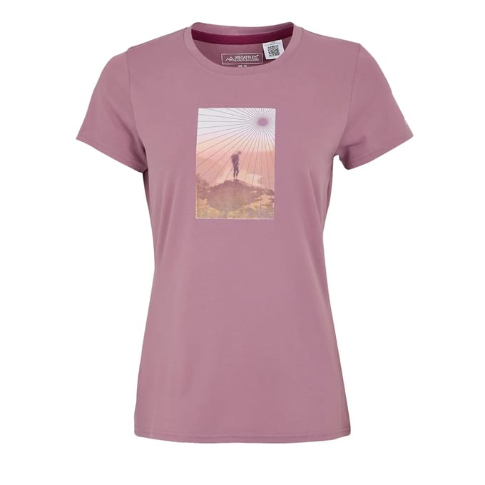 T-shirt Korte Mouwen Hiking Dames