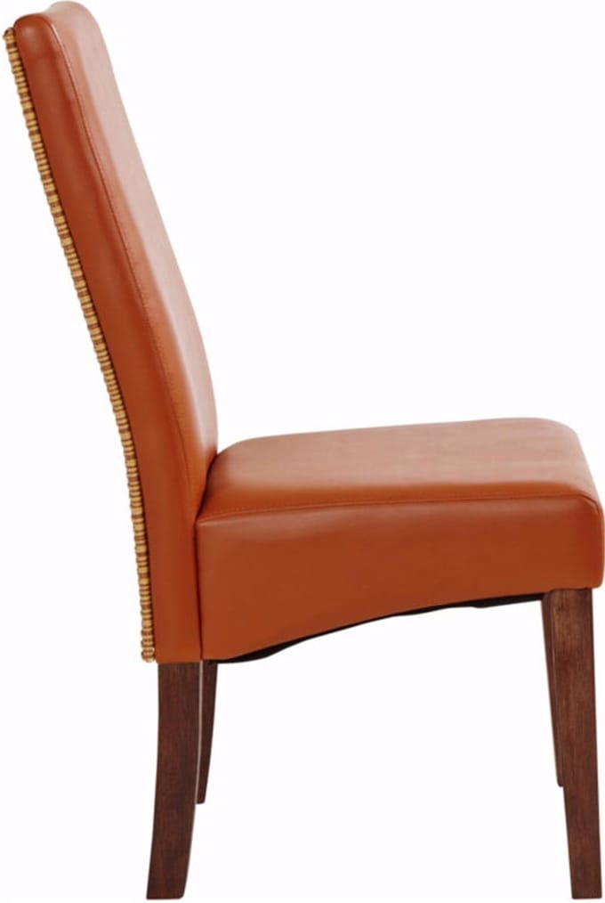 Marie-Stoel - Natuur Cognac Rotan - Set van 2