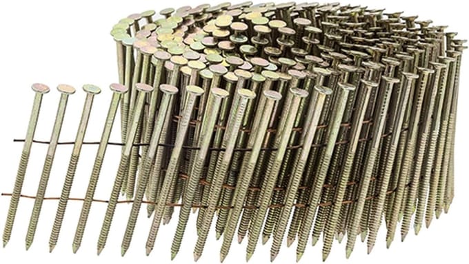 Stootkopspijkers - Ringnagels - Gipsplaat Bevestigen - Universeel Compatibel - 2.5x50mm 9000 Stuks