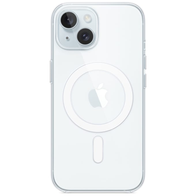 Clearcase MagSafe voor de Apple iPhone 15 - Transparent