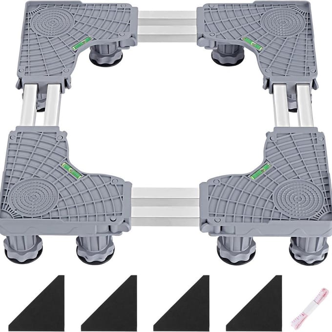 ApexArte® Wasmachine Verhoger - Ombouw - Kast - Grijs