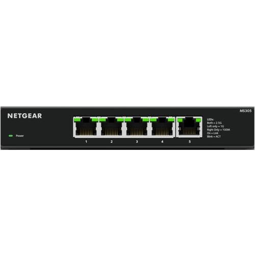 Netgear MS305 5-Port Multi-Gigabit (2.5G) Ethernet Unmanaged Switch