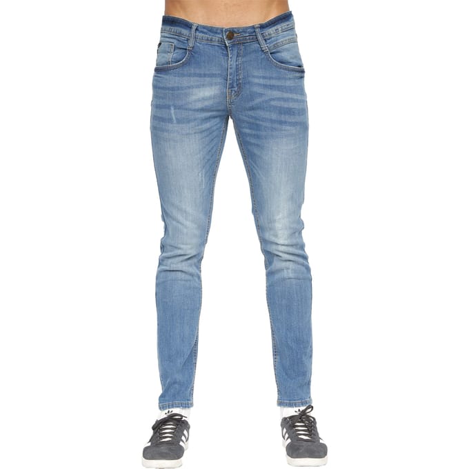 Duck and Cover Heren Tranfold Slim Jeans (Lichte wasbeurt)