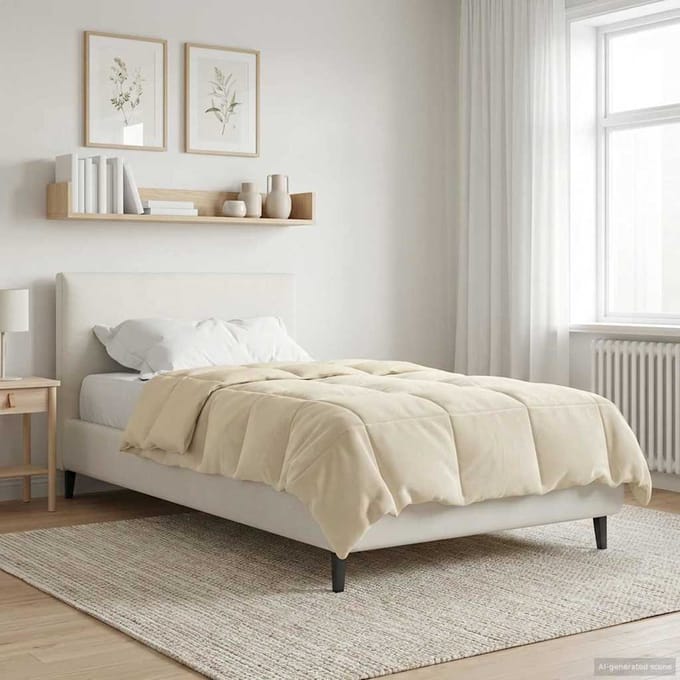 vidaXL - Winter - Duvet - 155 - x - 200 - cm - Winter - Microvezel - (100% - polyester)