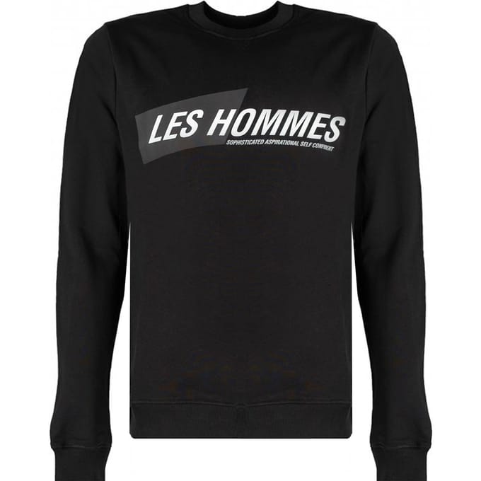 Les Hommes blouse Mannen zwart