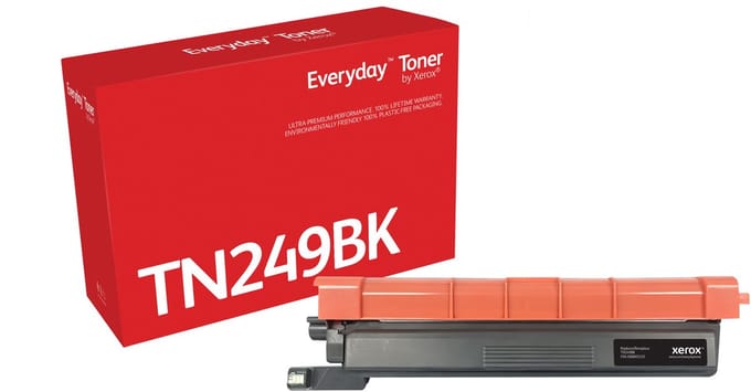 Everyday Zwart Toner compatibel met Brother TN-249BK, Hoge capaciteit