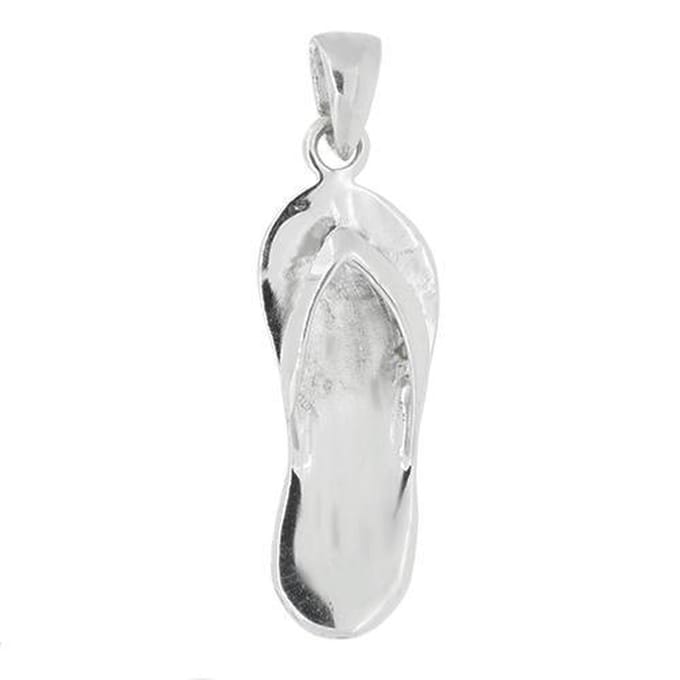 Blinx Jewels Zilveren Hanger Pantoffel Sandaal