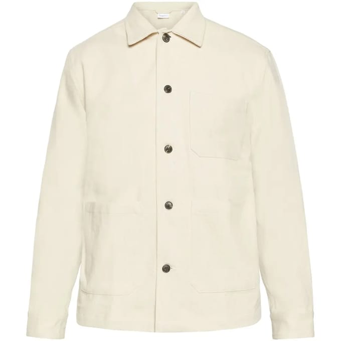Surchemise in Twill KnowledgeCotton Apparel Gots Vegan