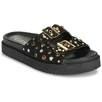 Carmela 16240102 Suede Sandalen Zwart EU 36 Vrouw