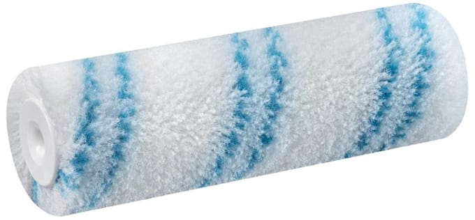 WESTEX verfroller 120mm wit/blauw voor kleine oppervlakken