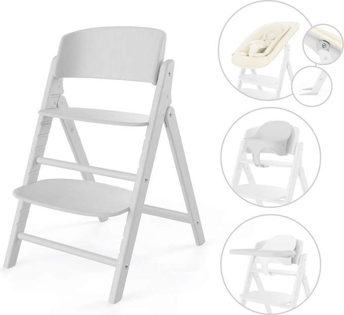 Cybex Click & Fold 4 In 1 - Kinderstoel - All White - White