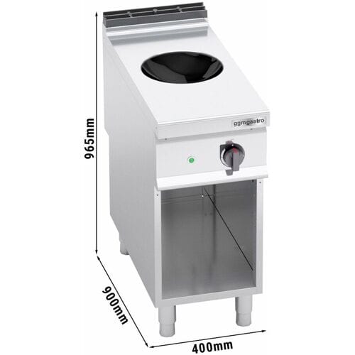 GGM Gastro Induktionswok - 5 kW Zilver