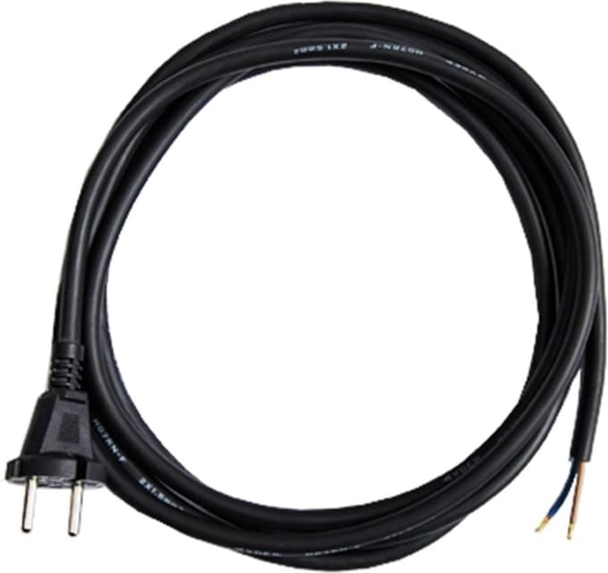 VETEC Aansluitsnoer M Stekker 2x1,0 5M Neopreen