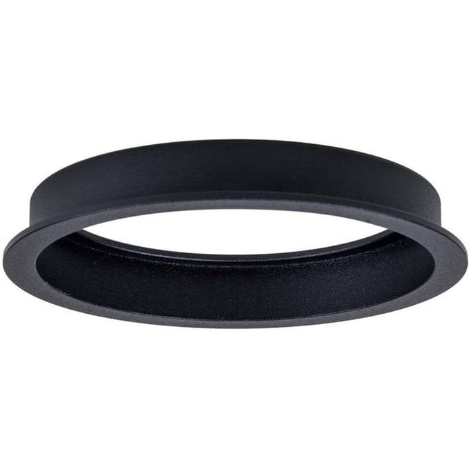 The Light Group SLC-uitbreidingsring voor CUP LED inbouwlamp zwart Ø 9,2 cm