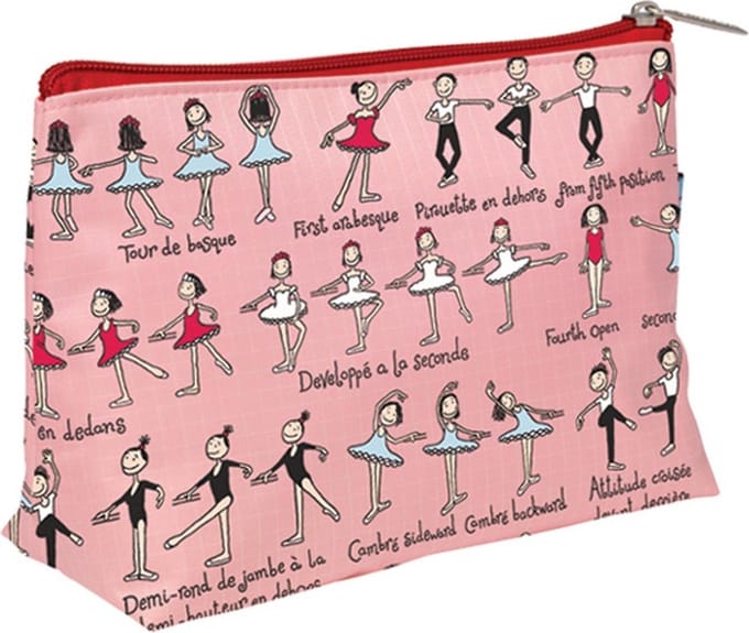 ballet - klein kinder toilettasje 18 x 14 cm - Tyrrell Katz