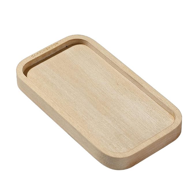Camping Snijplank Draagbare Picknick Fruit Groenten Hakplanken Lakvrij Dubbelzijdig S beige