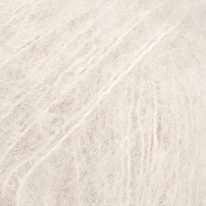 DROPS Brushed Alpaca Silk Uni Colour - 40 marsepein - Wol Garen